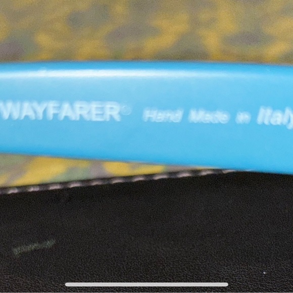 Ray Ban Wayfarers Custom Pink & Teal -NEW - Picture 4 of 6